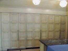 Custom panels with matching refrigerator doors