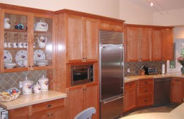 Custom panels with matching refrigerator doors