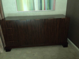 T.V cabinet with storage